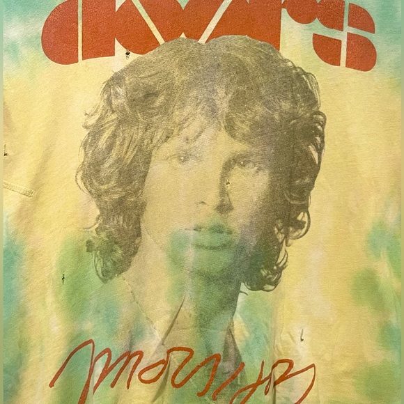 MADWORN VINTAGE THE DOORS JIM MORRISON SHIRT - SIZE SMALL TIE DYE - Picture 2 of 3